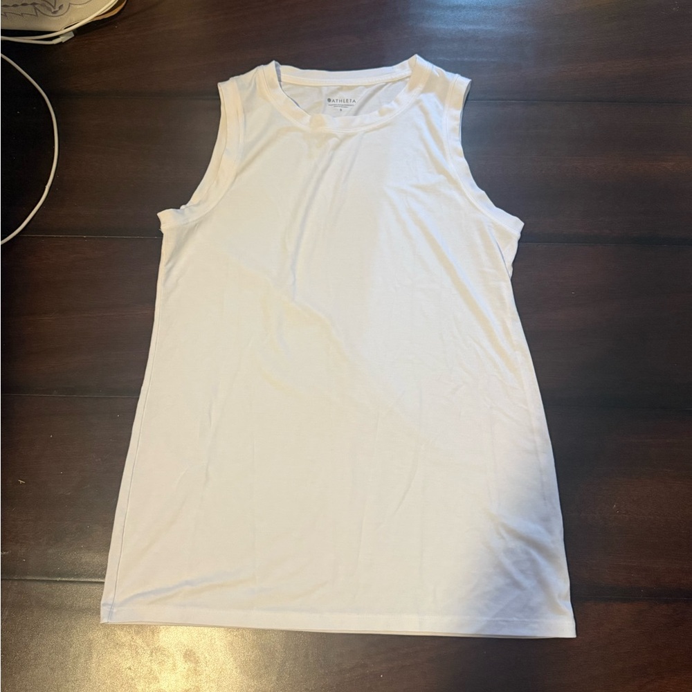 White athleta Sleeveless tank Top
